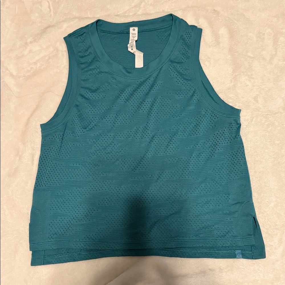 lululemon athletica Teal Tank Top